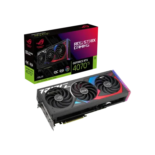 ASUS ROG Strix GeForce RTX 4070 Ti 12GB GDDR6X OC Edition Graphics Card