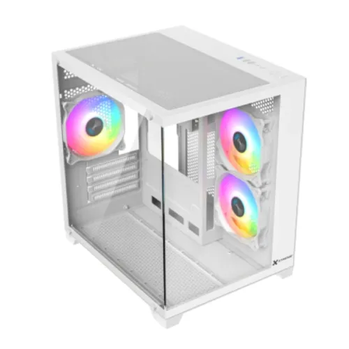 Xtreme S270W ARGB Mid Tower Casing With 3 ARGB Fan