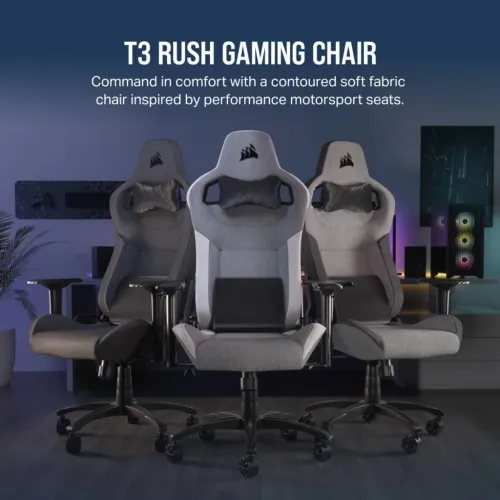 Corsair T3 RUSH Gaming Chair Charcol