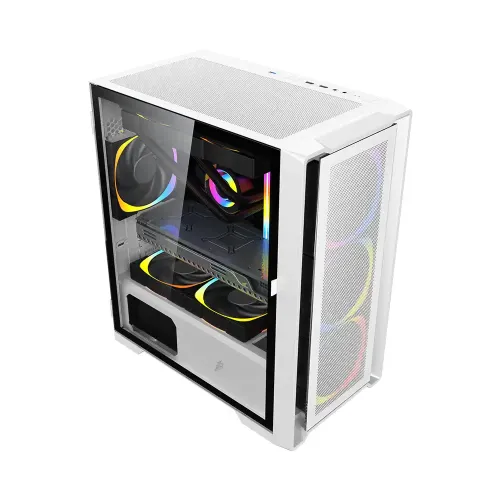 1STPLAYER T4 White mATX Gaming Casing