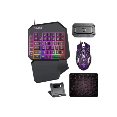 T-WOLF TF950 5 In 1 Wired Gaming Combo MPD530861879 1