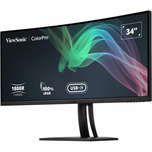 ViewSonic VP3481a ColorPro 34" UltraWide QHD Curved Monitor