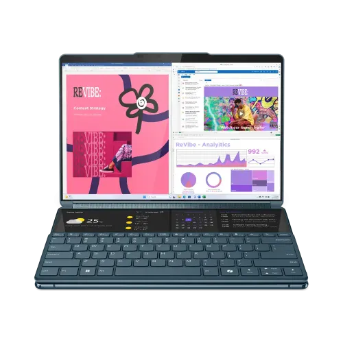 Lenovo Yoga Book 9 13IMU9 Core Ultra 7 155U Dual 13.3" 2.8K AI Integrated Touch Laptop With Windows 11 Pro
