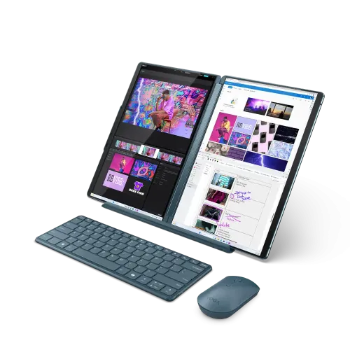 Lenovo Yoga Book 9 13IMU9 Core Ultra 7 155U Dual 13.3" 2.8K AI Integrated Touch Laptop With Windows 11 Pro