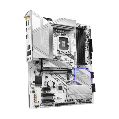 ASRock Z890 Pro RS WiFi White LGA1851 DDR5 ATX Motherboard