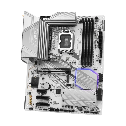 ASRock Z890 Pro RS WiFi White LGA1851 DDR5 ATX Motherboard