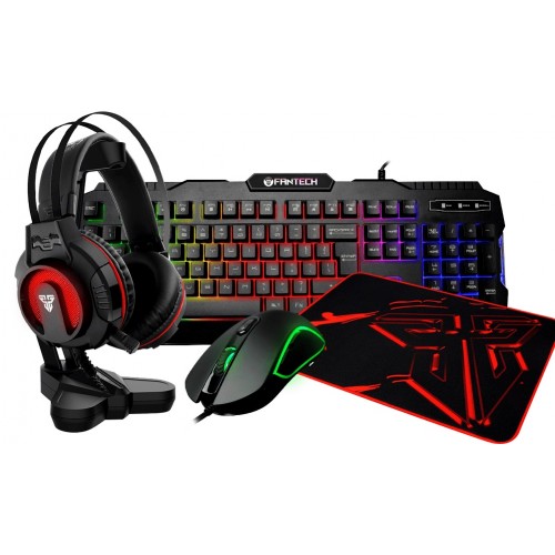 Fantech P51 5 In 1 Gaming Combo - Hitam MPD289160453 1